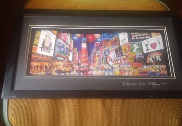 Studio 500 3d Pop-up Wall Art Times Square NYC
