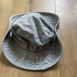 Gray baby sunhat
