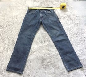 Men’s LEVI'S 511 Skinny Straight Leg BLACK LABEL Blue Jeans *UNIQUE & RARE*