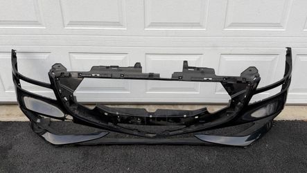 BLACK GENESIS G80 FRONT BUMPER 2022 2023 2024 OEM