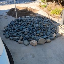Large Mexican River Rocks