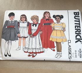 Butterick.. #3442. Children’s Dress Pattern