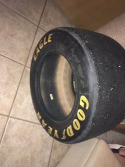 Race car tire