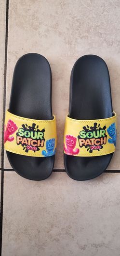 New Sour Patch Kids Sandals. Size Small 3/4