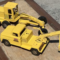 TONKA BACK HOE & Tonka Road Grader