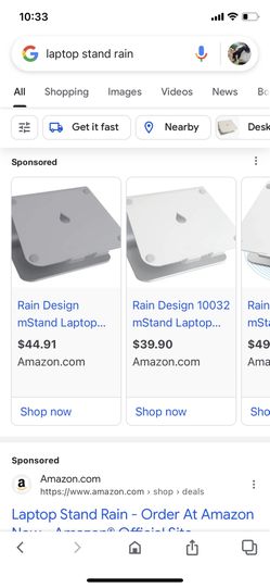 Lot Of 10 Rain Deaign M Stand 