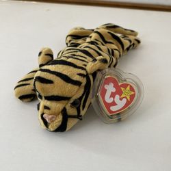 Ty Beanie Baby - STRIPES the Tiger (8.5 Inch) Plush Stuffed Animal Toy