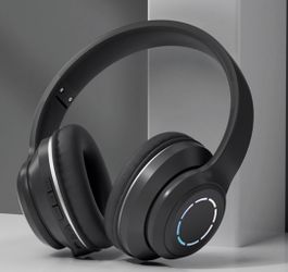 Gradient Bluetooth Earphones Head Mounted Phone Earphones Foldable Earphones