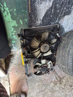 2008 hon d a civic radiator fan condenser