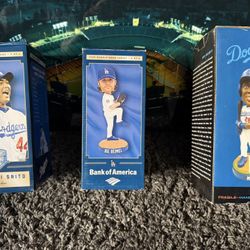 Dodger bobble heads 