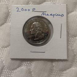 2000 state proof quarter Maryland