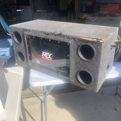 MTX 12 Inch Subwoofers W/ Vented Box
