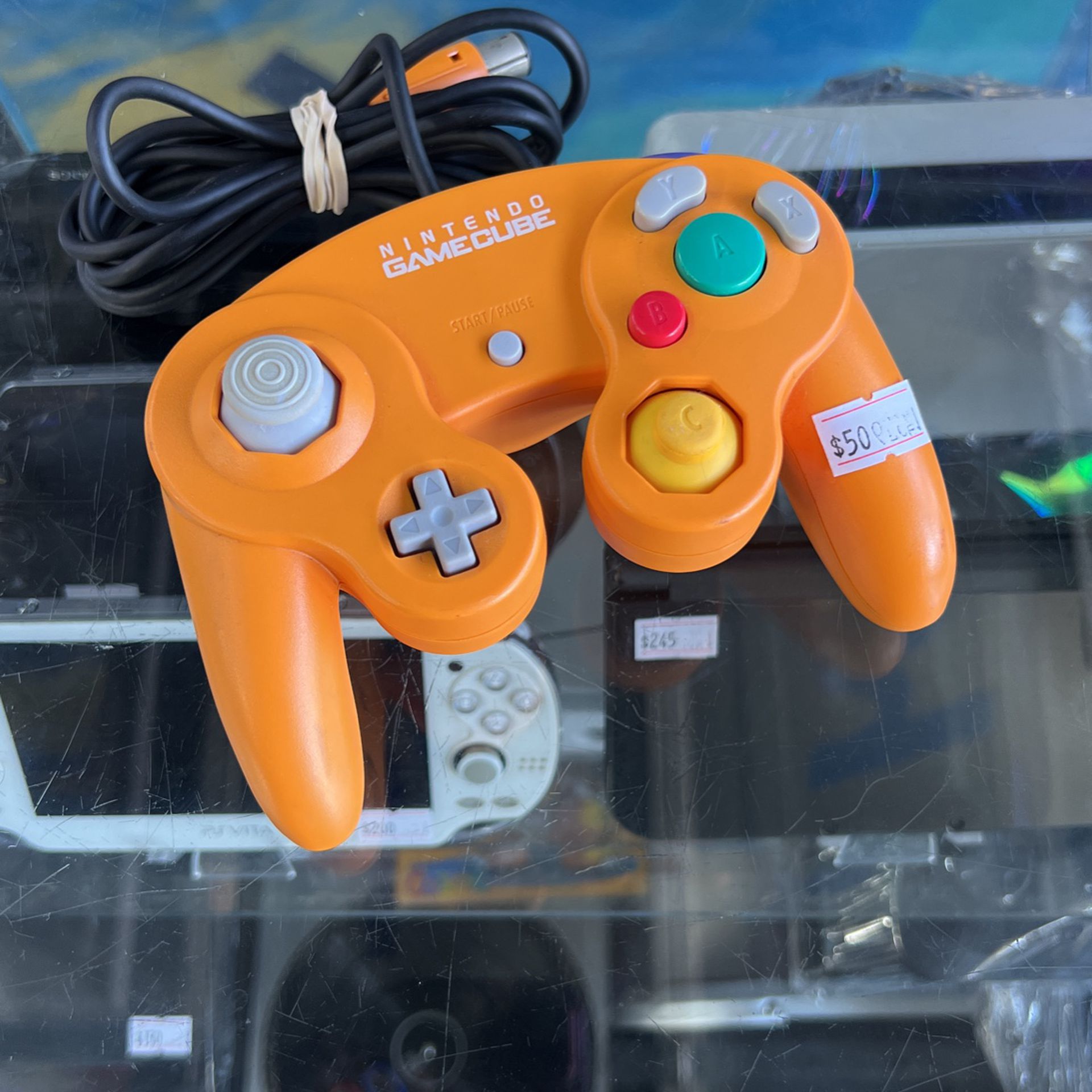 Nintendo GameCube OEM Controller - Rare Orange 
