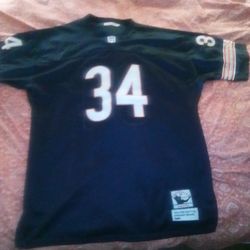 1985 Walter Payton Mitchell And Ness Throwback Jersey 