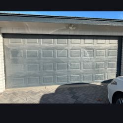 Garage Door 16x7 Used ,puerta Usada