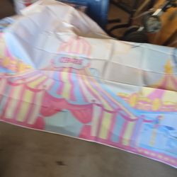Pink Circus Backdrop