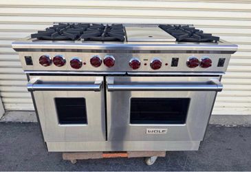 WOLF 48” PROFESSIONAL GAS RANGE – $5,800