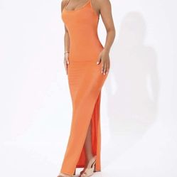 Orange Dress