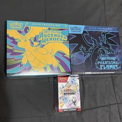 Pokémon ETBs and Bundle