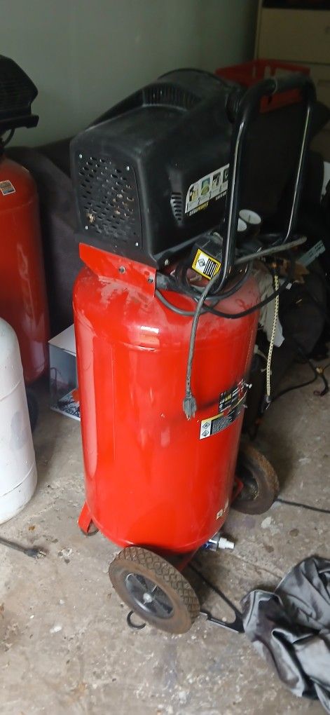 Central Pneumatic 26-Gallon Air Compressor.
