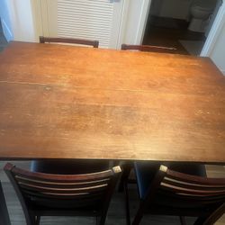 Dining Table And 4 Chairs