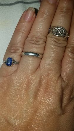 Sterling silver rings