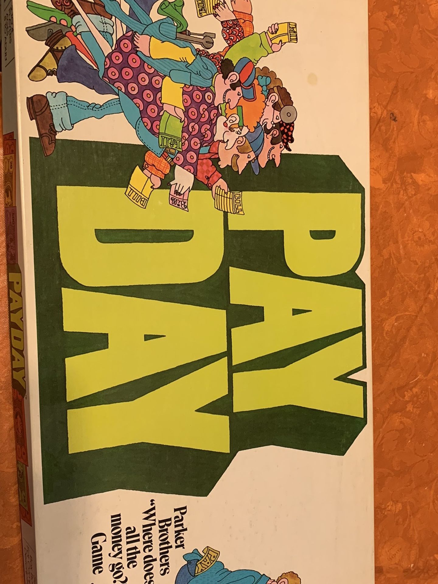 Vintage 1975 PayDay Board Game