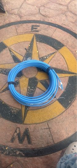 Cerrowire 100 ft. 14/3 Light Blue Solid CerroMax SLiPWire Copper NM-B Wire
