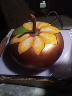 Hand Painted Gourd