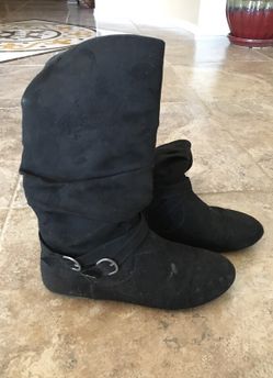 SmartFit suede boots size 6