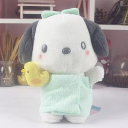 Sanrio Bath Towel Headband Pochacco Plush Stuffed Plushie NWT