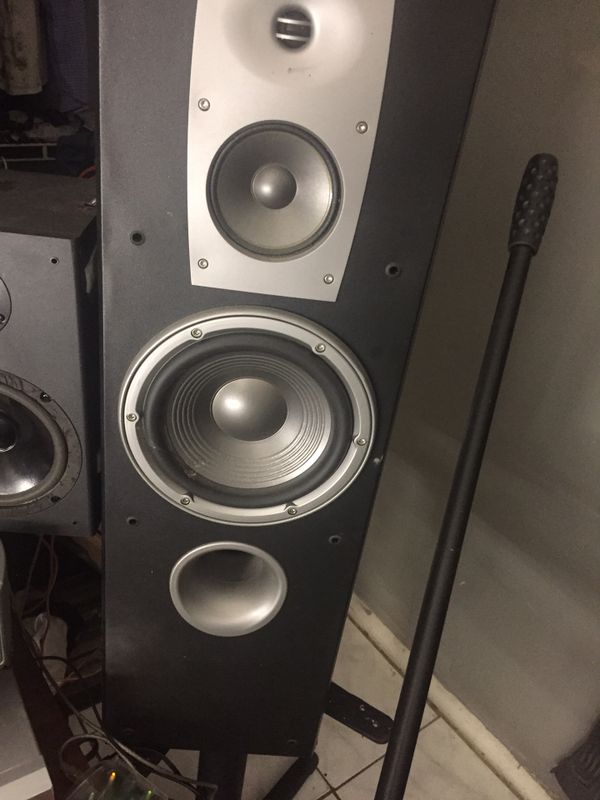 Jbl 2 speaker towers 60 for both for Sale in Fort Lauderdale, FL OfferUp