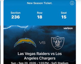 Chargers vs raiders
