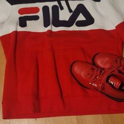 Fila Shoes &  Womans Sweatshirt 