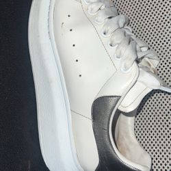 Alexander McQueen Leather Sneakers Women's Size: 7 Asking $60