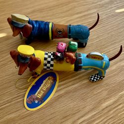 Collectible Hot Dignity Dog Figurines 