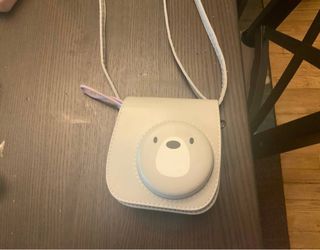 FIRM - Fujifilm Instax Mini 12 Instant Camera - Purple (With Bear Case)