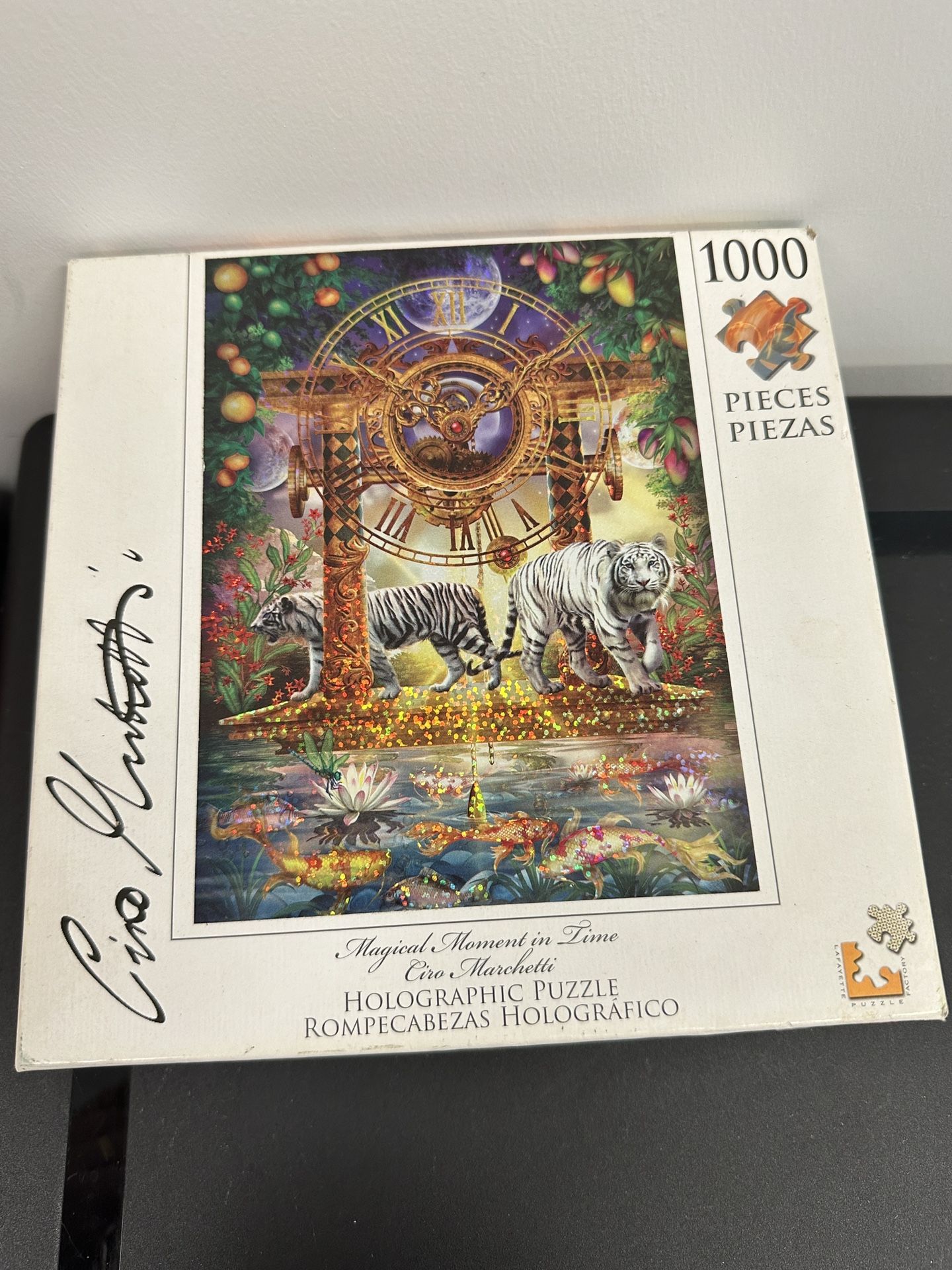 Holographic Puzzle Magical Moment in Time 1000 Pieces - Ciro Marchetti