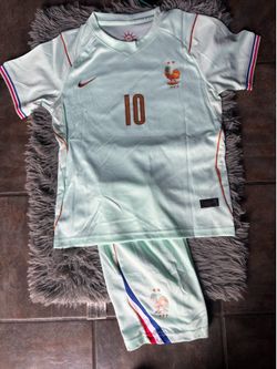 France Mbappe kids soccer Jersey