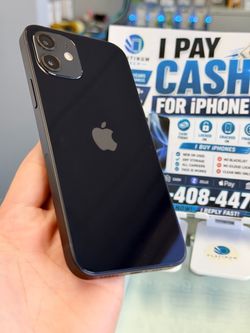 Unlocked iPhone 12 64Gb black color like new