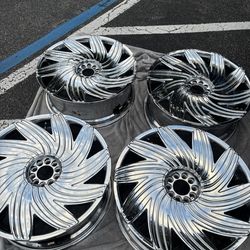 22" 5x114.3 / 5x112 8.5 width  "Azara" AZA-502 rims