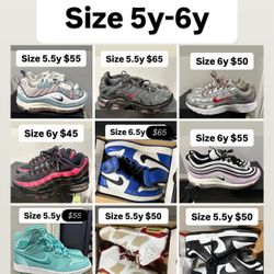 Nikes And Jordan’s Cheap Size 5y - 6y