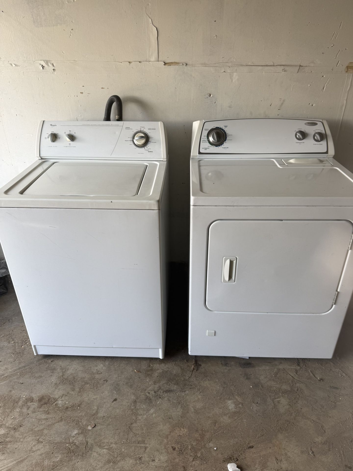 Whirlpool Washer And Gas Dryer