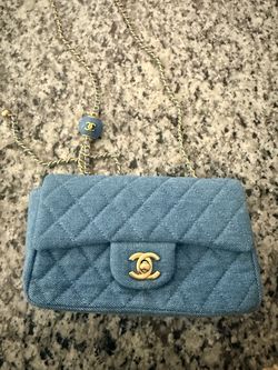 Mini Adjustable Denim Crossbody