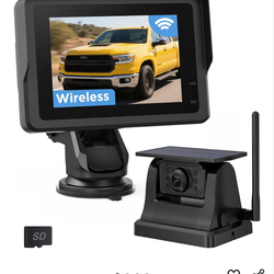 Wireless back up camera