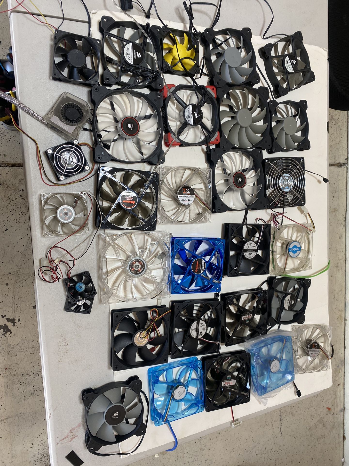 Computer Fans, various sizes