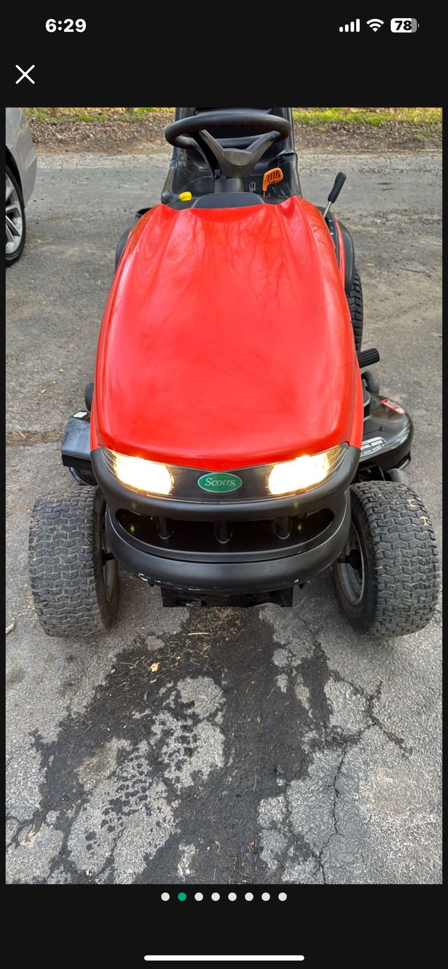 Tractor Scotts Made By Jhon Deere 48 Inch Deck 20 Hp Free