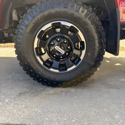 Ford Superduty Tremor Wheels And Tires