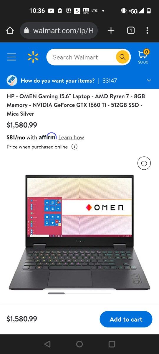 Hp Omen D15