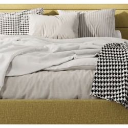 Moss Green Hydraulic Platform Bed